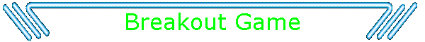 Breakout Game